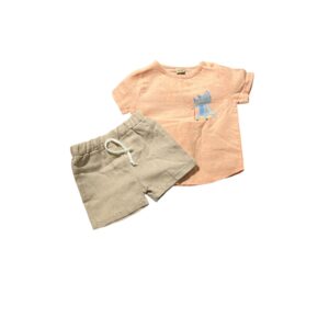 Compleuri Baietei Somon si Beige