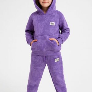 Compleu mov din 2 piese, gros