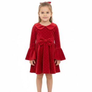 Rochie din Catifea pentru Fetițe